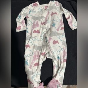 Carters Purple Animal Pajamas